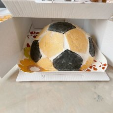 画像3: サッカーボールケーキ（18cm） (3)